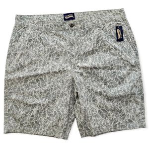 DANIEL CREMIEUX 40 CLASSIC FIT 9" SHORTS LEAVES GR